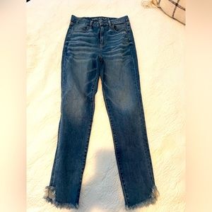 American eagle curvy hi rise jegging crop